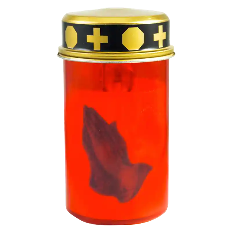 Grablicht Betende Hände