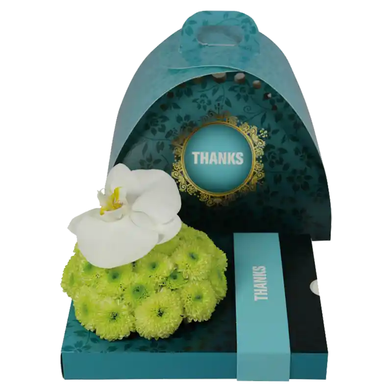 OASIS®Floxi Geschenkverpackung "Danke"