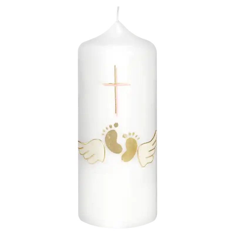 Trauerkerze Engelsflügel