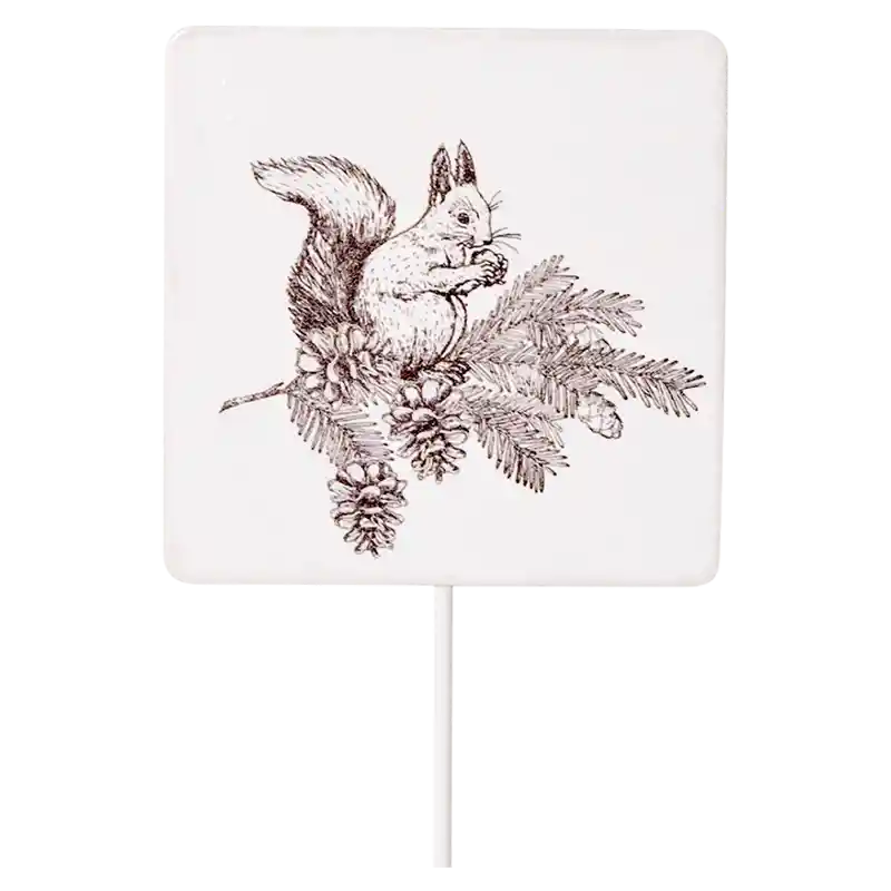 Stecker Schild Hörnchen