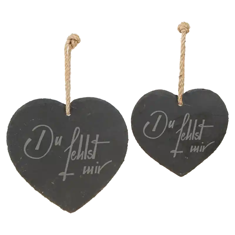 Hänger Herz "Du fehlst mir"-223896