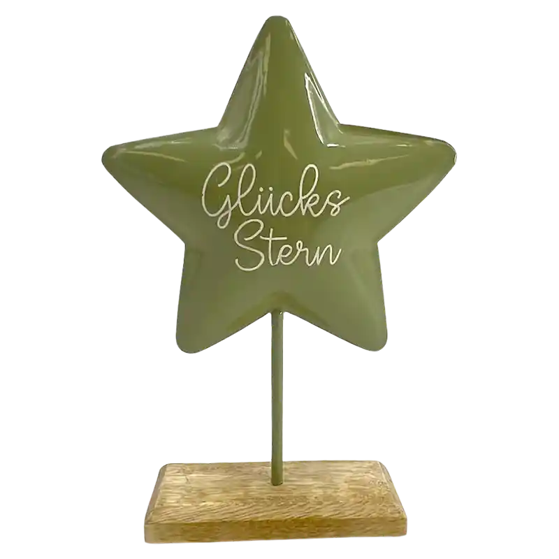 Aufsteller Stern "Glücksstern"-225727
