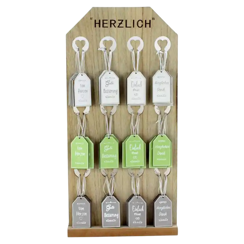 Aufsteller Danke von Herzen